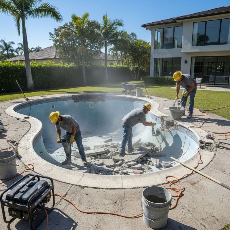 Concrete Pool Repair