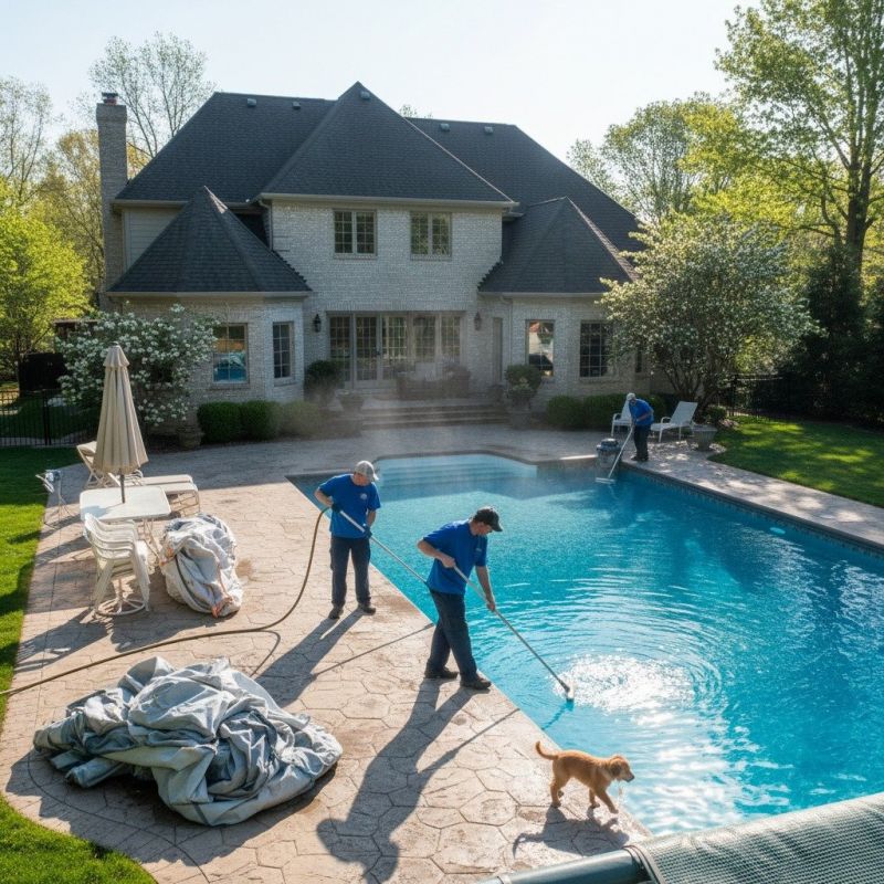 Pool Cleaning detail
